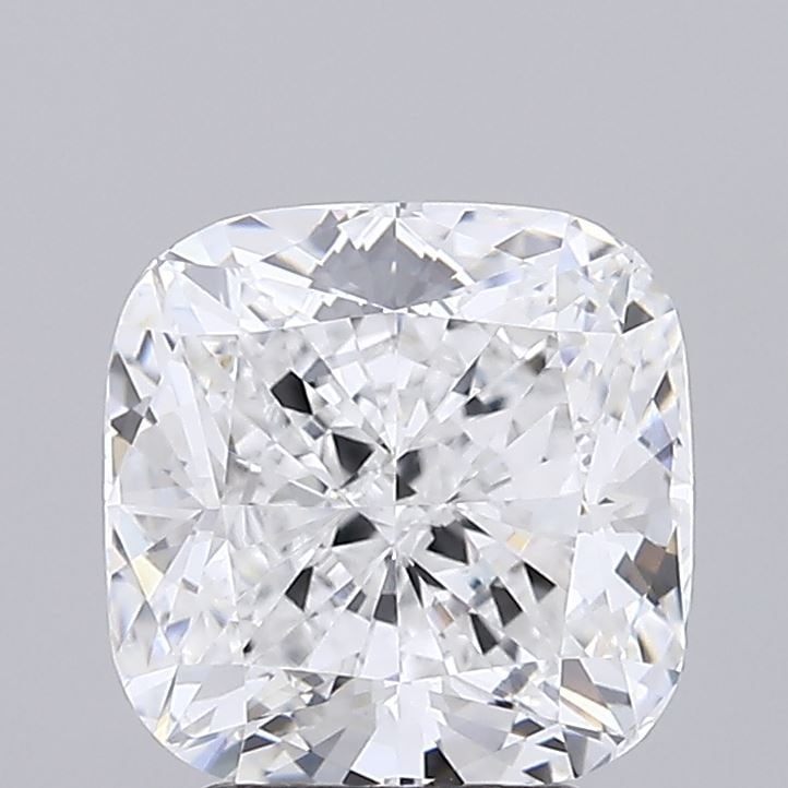 Loose Lab Diamond - IGI Cushion Modified 3.4ct D VVS2: Loose Lab Diamond - IGI Cushion Modified 3.4ct D VVS2 A rare and exceptional lab-grown diamond, certified by the International Gemological Institute (IGI), boasts an impressive 3.4 carats of flawless