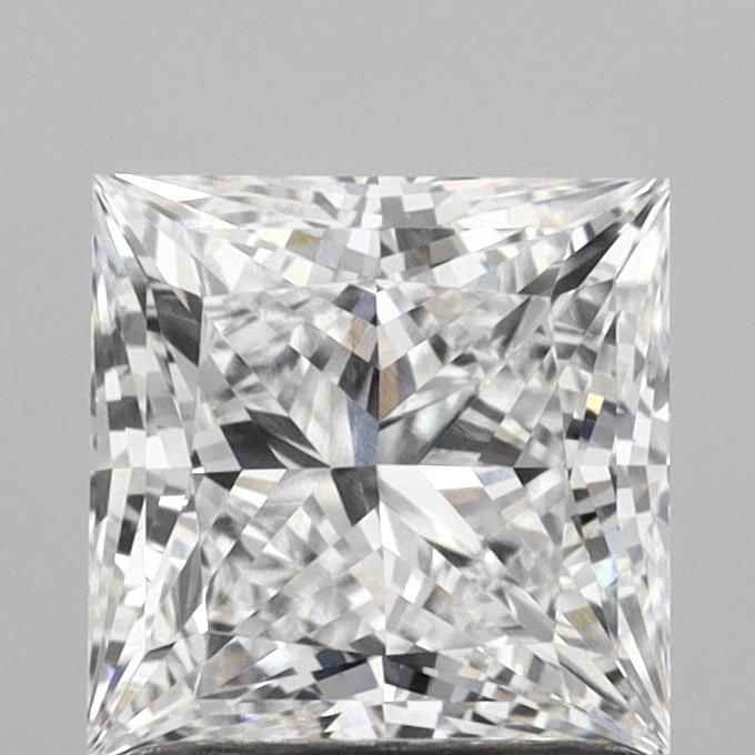 IGI Princess 1.43ct E VVS2 Loose Lab Diamond: IGI Princess 1.43ct E VVS2 Loose Lab Diamond A rare and exceptional lab-grown diamond, certified by the International Gemological Institute (IGI), boasts impressive clarity with an E color grading and
