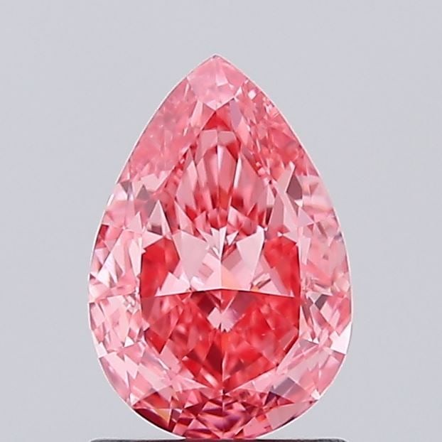 Loose Lab Diamond - IGI Pear 1.17ct Fancy Vivid Pink VVS2: Loose Lab Diamond - IGI Pear 1.17ct Fancy Vivid Pink VVS2 Experience the beauty of nature in a lab-grown wonder - this 1.17ct Fancy Vivid Pink IGI certified diamond boasts exceptional clarity (VVS2)