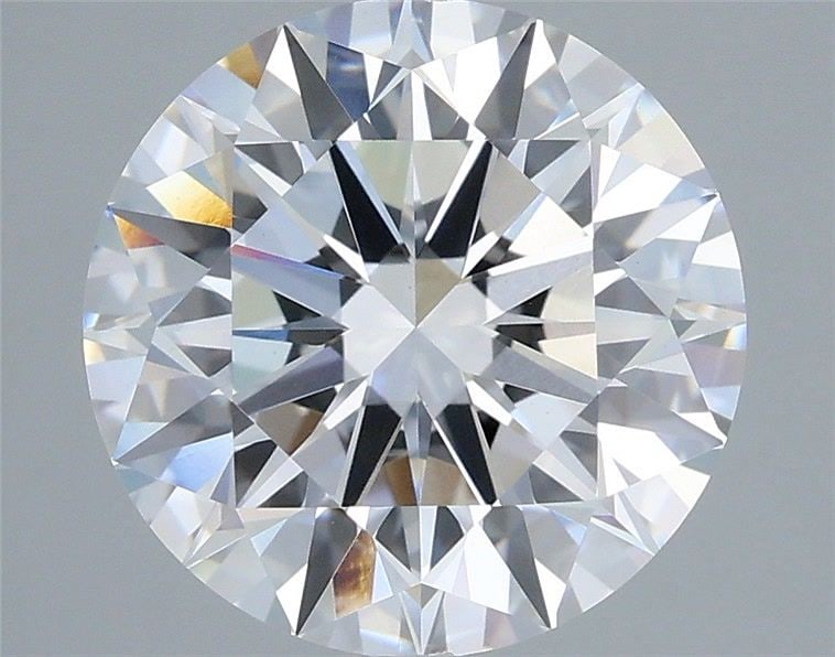Loose Lab Diamond - WISE Round 4.08ct E VVS2: Loose Lab Diamond - WISE Round 4.08ct E VVS2 A rare and exceptional lab-grown diamond, this 4.08ct WISE Round boasts an impressive EX cut, E color, and VVS2 clarity, making it a true gem for any colle