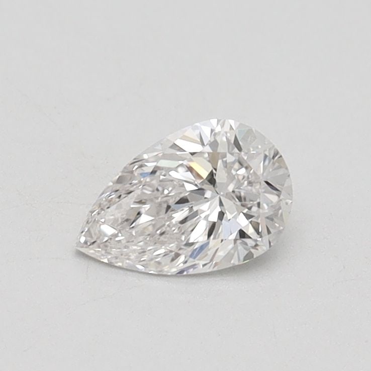 Loose Lab Diamond - IGI Pear 0.37ct F VVS2: Loose Lab Diamond - IGI Pear 0.37ct F VVS2 A truly unique and rare find, this 0.37ct IGI-certified lab-grown pear diamond boasts exceptional clarity (VVS2) and color (F), with a flawless polish and