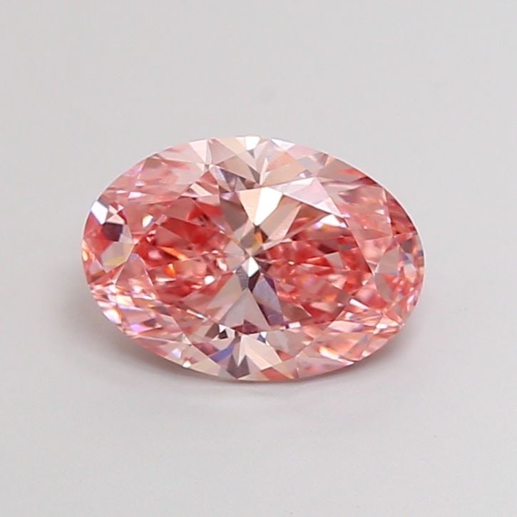 IGI Oval 2.01ct Fancy Vivid Pink VVS2 Loose Lab Diamond: IGI Oval 2.01ct Fancy Vivid Pink VVS2 Loose Lab Diamond Experience the rare beauty of a Fancy Vivid Pink diamond, one of the most coveted colors in the world of fine jewelry. This exquisite 2.01ct lab