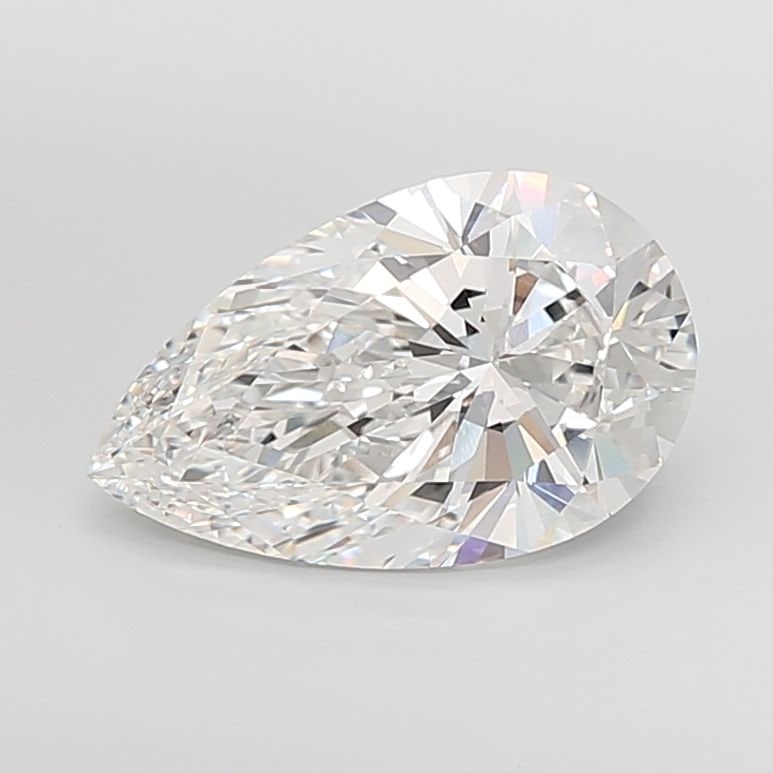 Loose Lab Diamond - IGI Pear 8.03ct F VVS2: Loose Lab Diamond - IGI Pear 8.03ct F VVS2 Experience the unparalleled brilliance of a lab-grown diamond, certified by the International Gemological Institute (IGI) as a stunning 8.03ct pear-shaped ge