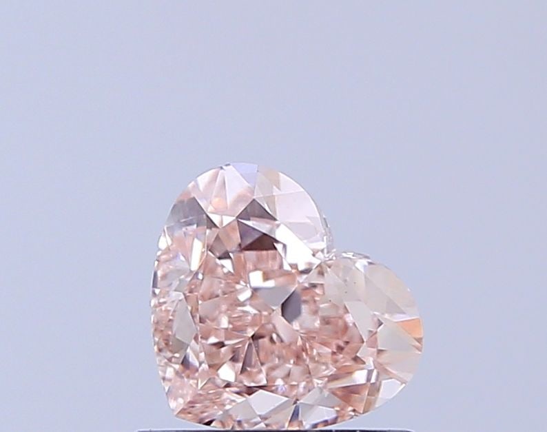 Loose Lab Diamond - IGI Heart 1.05ct Fancy Light Pinkish Brown VVS2: Loose Lab Diamond - IGI Heart 1.05ct Fancy Light Pinkish Brown VVS2 Experience the beauty of a lab-grown diamond, certified by the International Gemological Institute (IGI) as Fancy Light Pinkish Brow