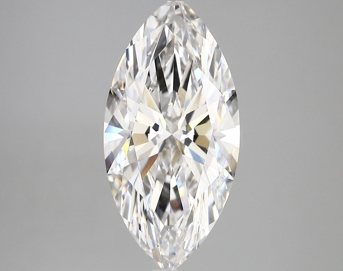 IGI Marquise 4.35ct E VVS2 Loose Lab Diamond: IGI Marquise 4.35ct E VVS2 Loose Lab Diamond A rare opportunity to own a truly unique gem, this 4.35ct IGI Marquise lab-grown diamond boasts exceptional clarity (VVS2) and color (E), with a flawless E