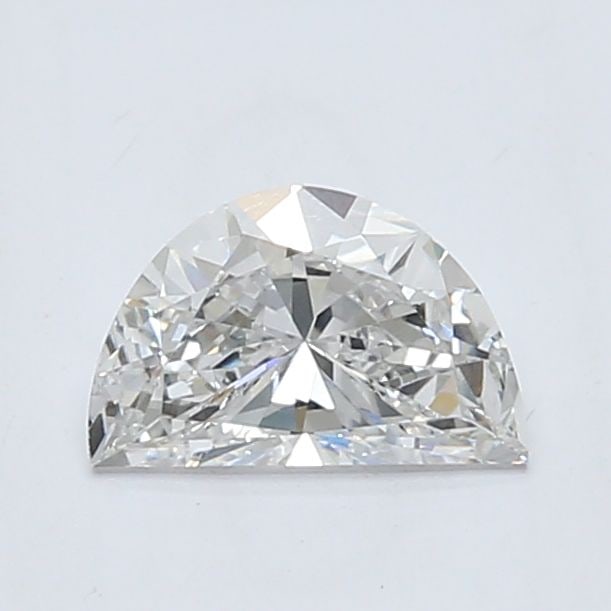Loose Lab Diamond - IGI Half Moon 0.63ct D VVS2: Loose Lab Diamond - IGI Half Moon 0.63ct D VVS2 A stunning lab-grown diamond, certified by the International Gemological Institute (IGI), boasts exceptional clarity and color. This 0.63ct D VVS2 gem s