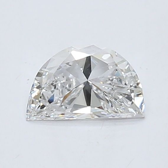 IGI Half Moon 0.49ct D VVS2 Loose Lab Diamond: IGI Half Moon 0.49ct D VVS2 Loose Lab Diamond Experience the beauty of a lab-grown diamond, certified by IGI as D color and VVS2 clarity, with exceptional cut, polish, and symmetry. This 0.49ct Half M