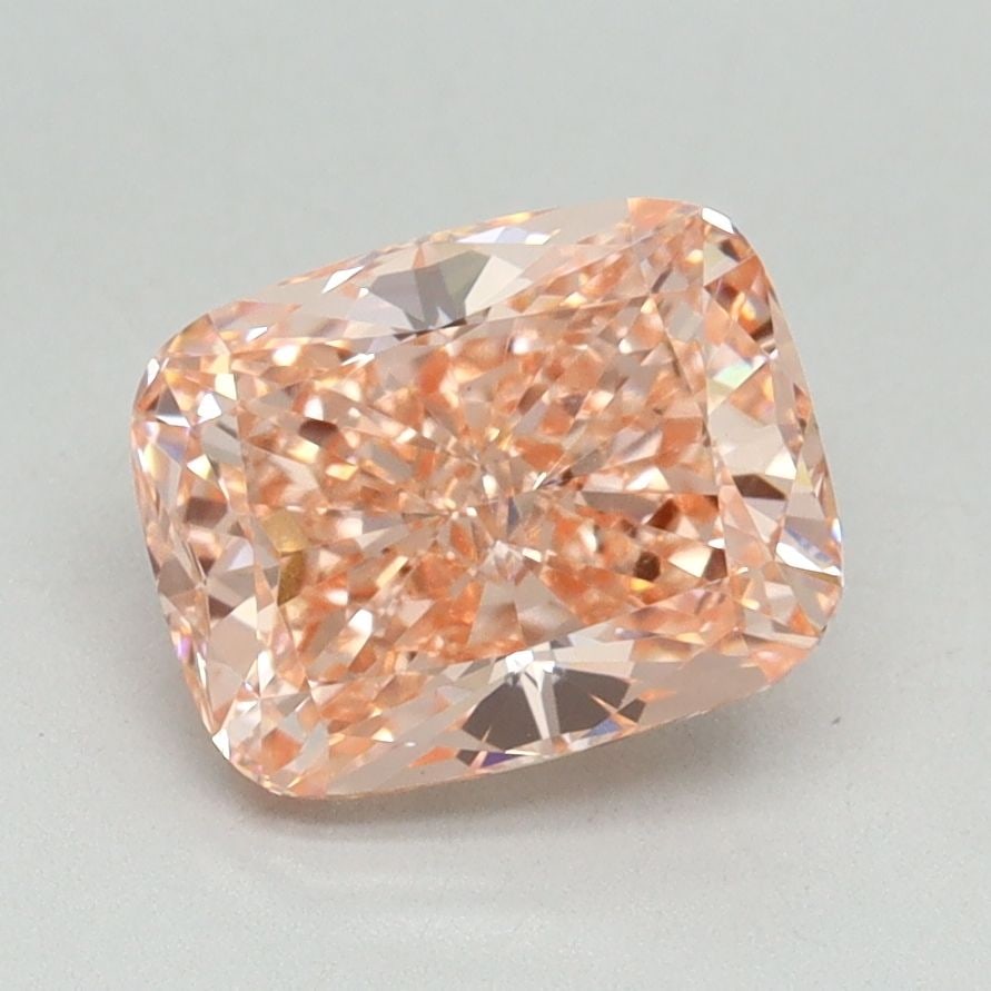 Loose Lab Diamond - IGI Cushion Brilliant 2.02ct Fancy Vivid Pink VVS2: Loose Lab Diamond - IGI Cushion Brilliant 2.02ct Fancy Vivid Pink VVS2 Experience the breathtaking beauty of a lab-grown diamond, certified by IGI as a Fancy Vivid Pink, VVS2 cushion brilliant with ex