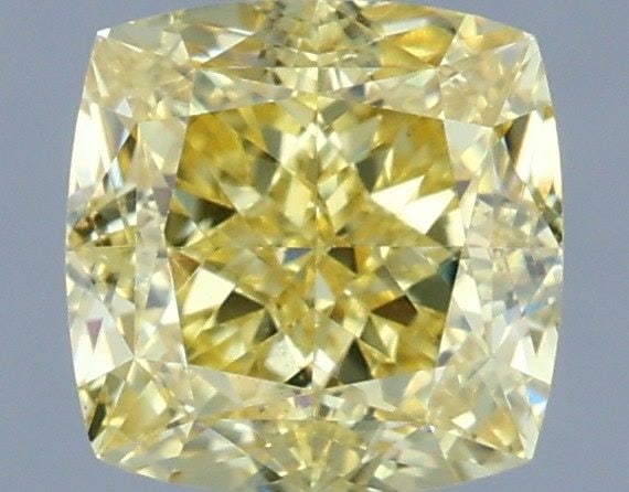 Loose 1.06ct Fancy Intense Yellow VVS2 IGI Cushion Diamond: Loose 1.06ct Fancy Intense Yellow VVS2 IGI Cushion Diamond Experience the vibrant warmth of a Fancy Intense Yellow diamond, one of the rarest and most coveted colors in nature. This exceptional 1.06ct