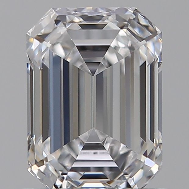 Loose Lab Diamond - IGI Emerald 1.07ct D VVS2: Loose Lab Diamond - IGI Emerald 1.07ct D VVS2 A rare and exceptional gem, this IGI-certified lab diamond boasts an impressive 1.07 carats of unparalleled clarity, with a color grade of D (colorless)
