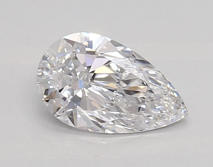 Loose Lab Diamond - IGI Pear 0.71ct D VVS2: Loose Lab Diamond - IGI Pear 0.71ct D VVS2 A rare and exceptional lab-grown diamond, this IGI-certified pear-shaped gem boasts a brilliant D color, flawless VVS2 clarity, and impeccable EX polish and