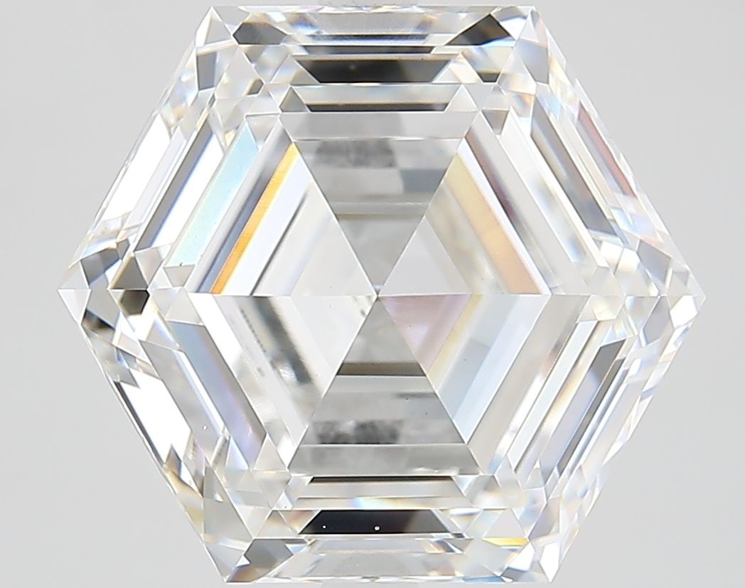 IGI Hexagonal 8.05ct E VVS2 Loose Lab Diamond (1 of 1)