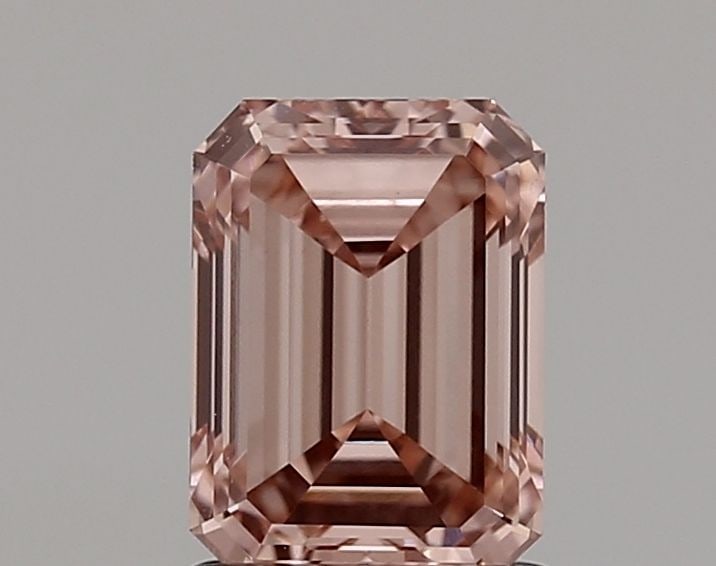 Loose Lab Diamond - IGI Emerald 1.25ct Fancy Vivid Pink VVS2: Loose Lab Diamond - IGI Emerald 1.25ct Fancy Vivid Pink VVS2 Experience the rare beauty of a lab-grown diamond, certified by the International Gemological Institute (IGI) as Fancy Vivid Pink, VVS2