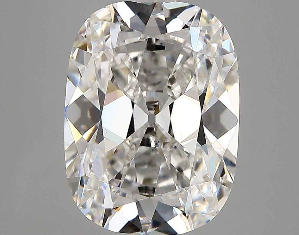 Loose Lab Diamond - IGI Cushion Modified 4.23ct F VVS2: Loose Lab Diamond - IGI Cushion Modified 4.23ct F VVS2 A stunning lab-grown diamond, certified by the International Gemological Institute (IGI), boasts exceptional clarity and color in its 4.23ct