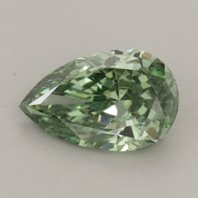 Loose Lab Diamond - IGI Pear 0.73ct Fancy Vivid Green VVS2: Loose Lab Diamond - IGI Pear 0.73ct Fancy Vivid Green VVS2 Experience the rare beauty of a lab-grown diamond, certified by IGI as Fancy Vivid Green with exceptional clarity and cut. This stunning