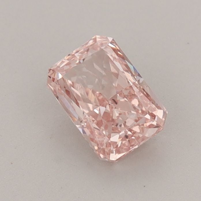 IGI Radiant 0.61ct Fancy Intense Pink VVS2 Loose Lab Diamond: IGI Radiant 0.61ct Fancy Intense Pink VVS2 Loose Lab Diamond A true gem for the discerning collector, this 0.61ct Fancy Intense Pink VVS2 lab-grown diamond boasts an unparalleled level of color