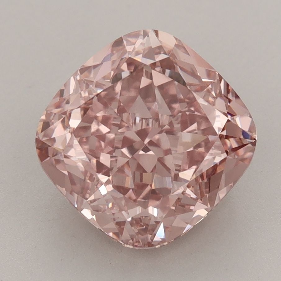 Loose Lab Diamond - IGI Cushion Modified 3.78ct Fancy Vivid Pink VVS2: Loose Lab Diamond - IGI Cushion Modified 3.78ct Fancy Vivid Pink VVS2 Experience the rare beauty of a lab-grown diamond, certified by IGI as a Fancy Vivid Pink gemstone with exceptional clarity and
