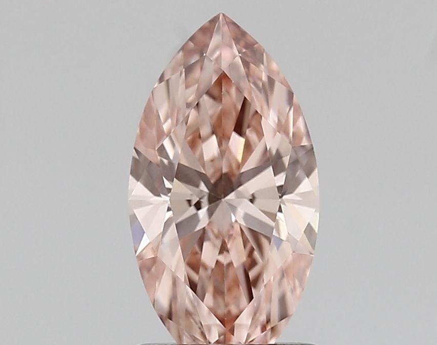 IGI Marquise 1.14ct Fancy Vivid Pink VVS2 Loose Lab Diamond: IGI Marquise 1.14ct Fancy Vivid Pink VVS2 Loose Lab Diamond A truly rare and breathtaking gem, this 1.14ct Fancy Vivid Pink VVS2 Loose Lab Diamond is a standout in the world of color diamonds. Its exc