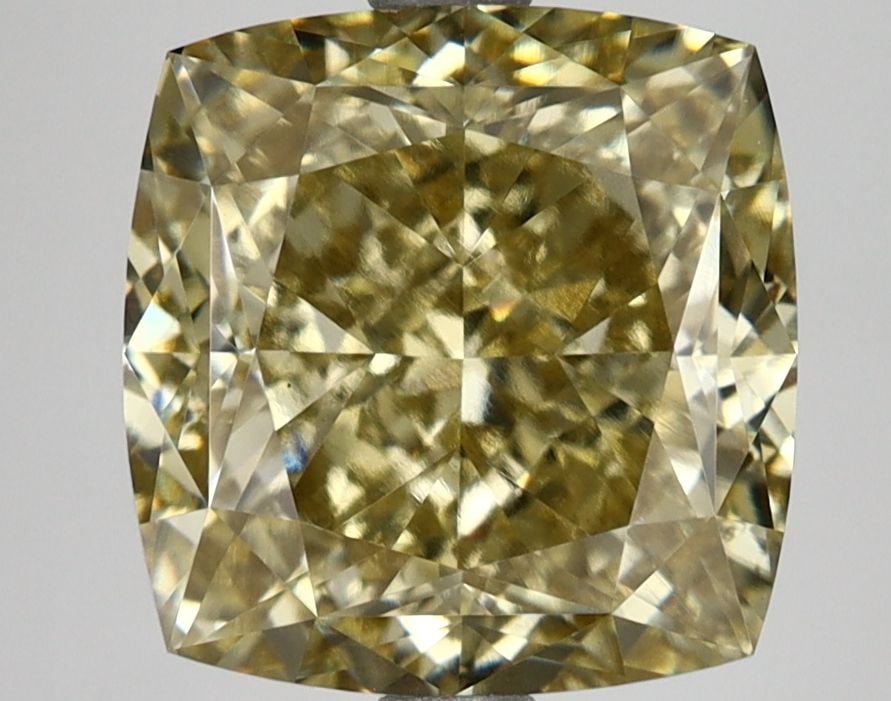 Loose Lab Diamond - IGI Cushion Modified 5.53ct Fancy Intense Yellow VVS2: Loose Lab Diamond - IGI Cushion Modified 5.53ct Fancy Intense Yellow VVS2 Experience the vibrant warmth of a lab-grown Fancy Intense Yellow diamond, certified by IGI and boasting exceptional clarity
