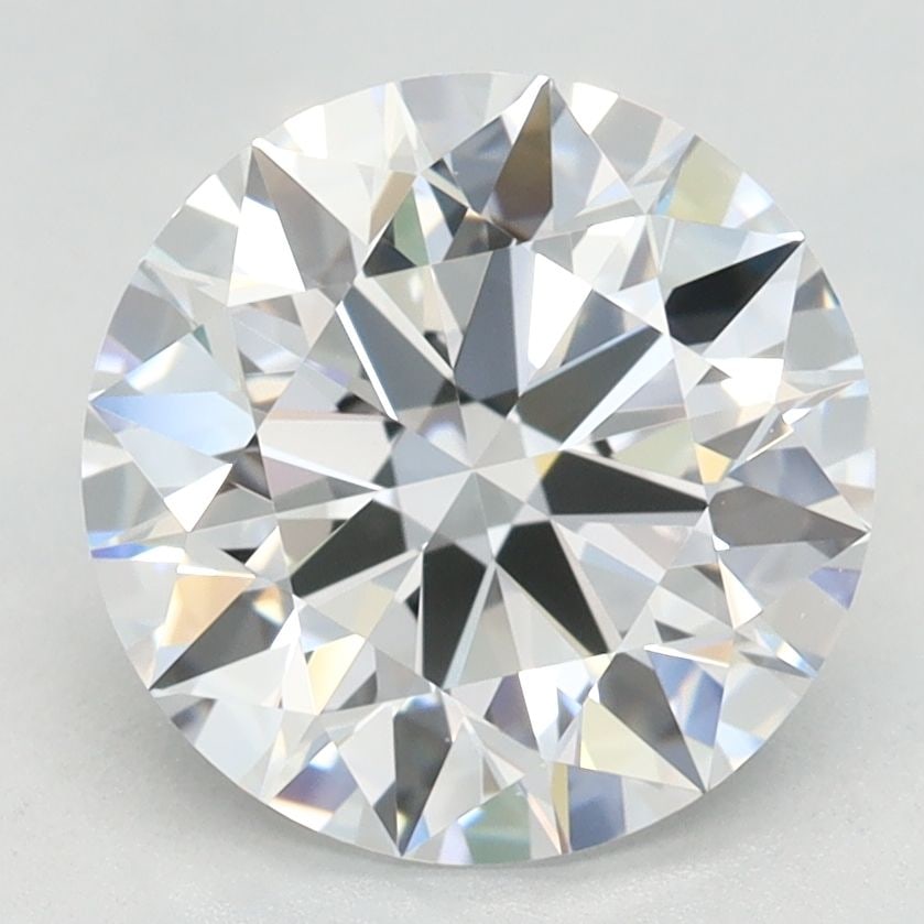 GIA Round 2.37ct D VVS1 Diamond, Loose: GIA Round 2.37ct D VVS1 Diamond, Loose Experience the brilliance of a lab-grown diamond, certified by the prestigious GIA as a 2.37ct Round D VVS1 gemstone. This exceptional stone boasts an EX cut, co