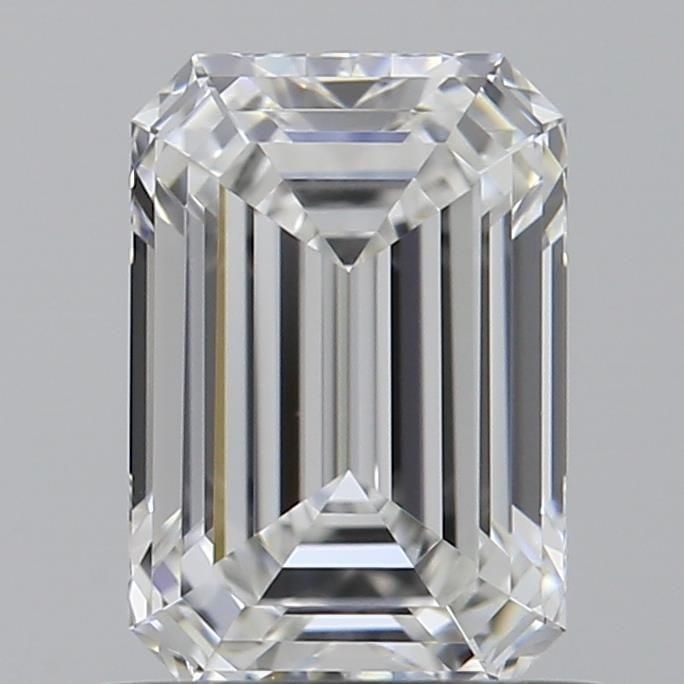 Loose Lab Diamond - IGI Emerald 0.84ct E VVS1: Loose Lab Diamond - IGI Emerald 0.84ct E VVS1 A rare opportunity to own a genuine lab-grown diamond, certified by the International Gemological Institute (IGI) as an E color, VVS1 clarity gemstone, bo