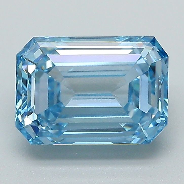 Loose Lab Diamond - IGI Emerald 2.08ct Fancy Intense Blue VVS2: Loose Lab Diamond - IGI Emerald 2.08ct Fancy Intense Blue VVS2 Experience the breathtaking beauty of a lab-grown diamond, certified by IGI as Fancy Intense Blue, with exceptional clarity and cut. This