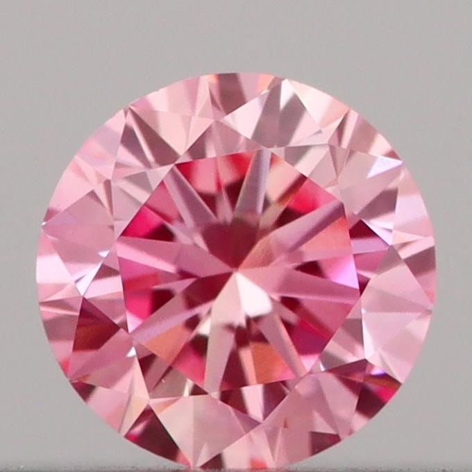 IGI Round 0.18ct Fancy Vivid Pink VVS2 Loose Lab Diamond: IGI Round 0.18ct Fancy Vivid Pink VVS2 Loose Lab Diamond You're getting an incredibly rare and stunning Fancy Vivid Pink diamond, certified by the International Gemological Institute (IGI) as VVS2 cla