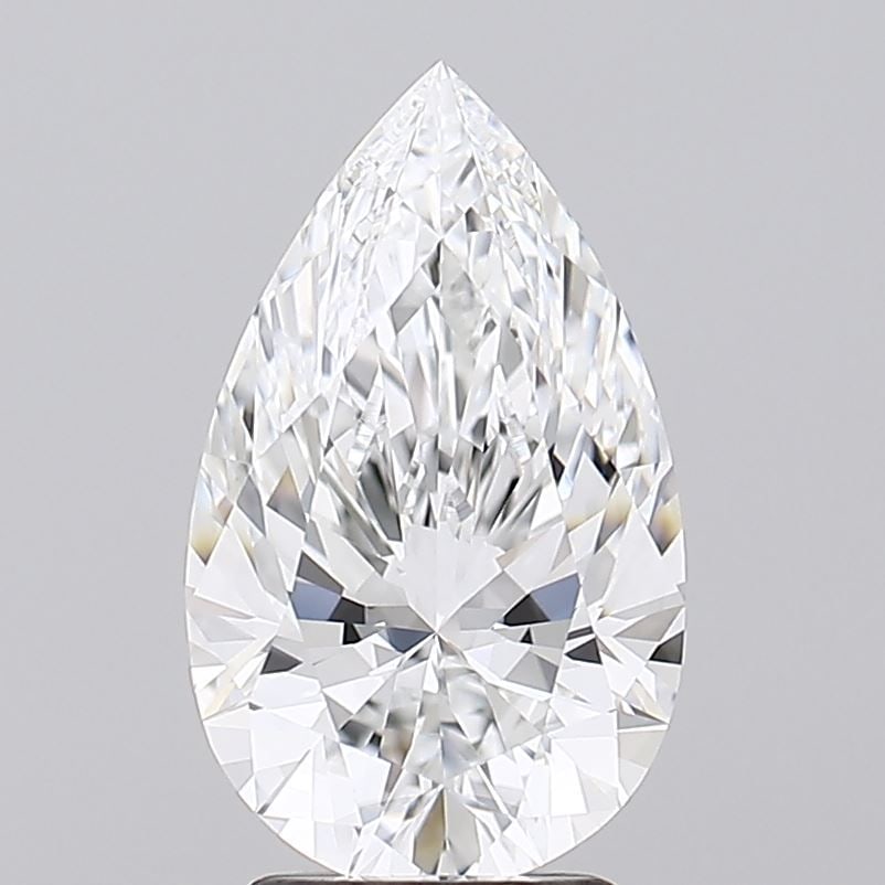 Loose Lab Diamond - IGI Pear 3.07ct E VVS1 (1 of 1)
