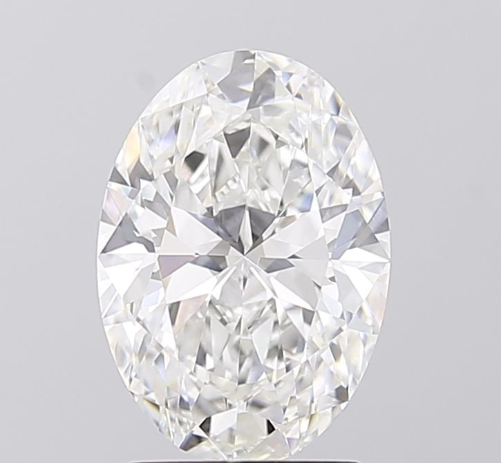 IGI Oval 2.09ct E VVS2 Loose Lab Diamond: IGI Oval 2.09ct E VVS2 Loose Lab Diamond Experience the brilliance of a lab-grown diamond, certified by IGI as a stunning 2.09ct E VVS2 Oval cut gemstone. Its exceptional clarity and EX polish make it