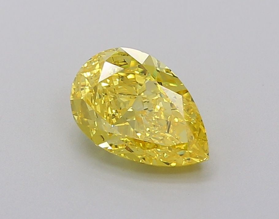 Loose Lab Diamond - IGI Pear 1.07ct Fancy Vivid Yellow VVS2 (1 of 1)