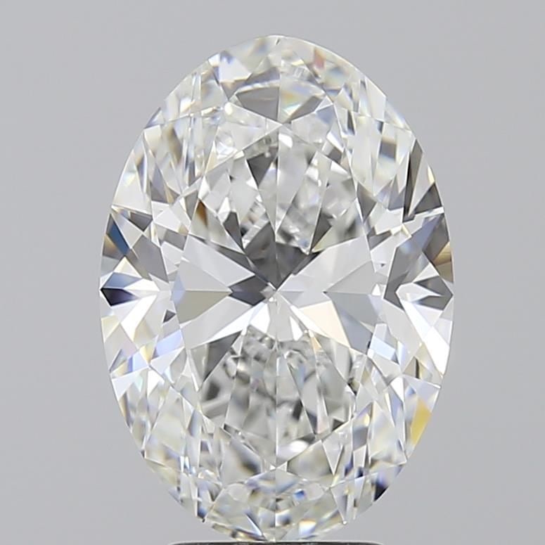 IGI Oval 4.01ct F IF Lab Diamond (1 of 1)
