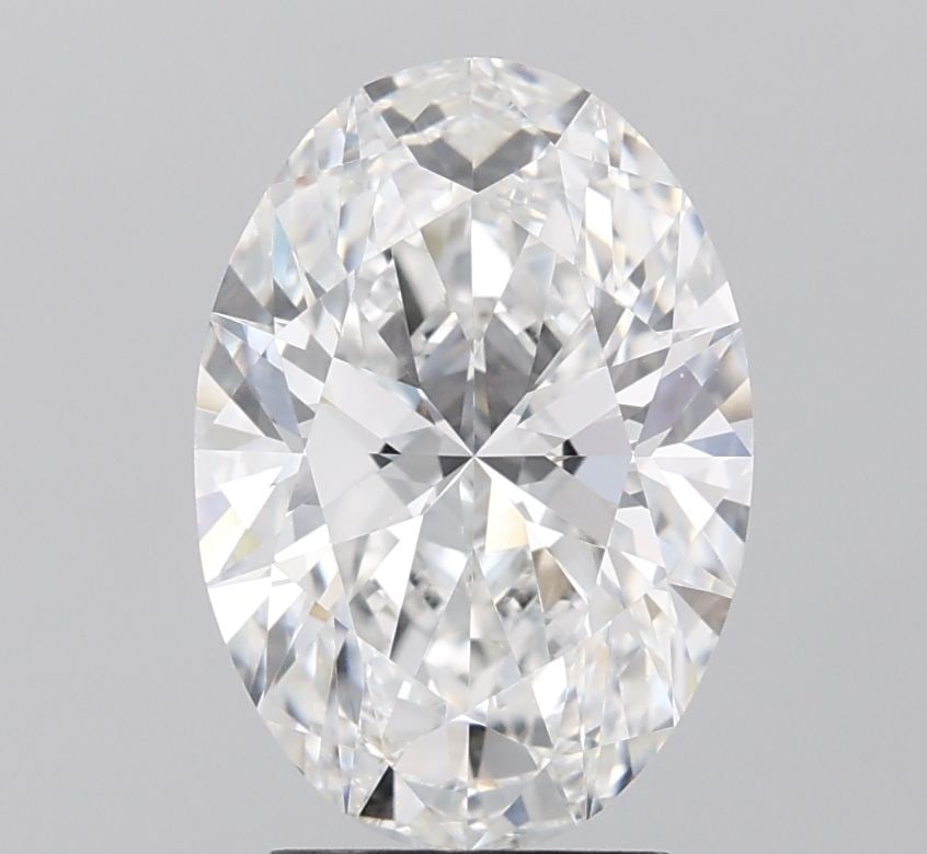 IGI Oval 3.03ct E VVS2 Loose Lab Diamond: IGI Oval 3.03ct E VVS2 Loose Lab Diamond A rare opportunity to own a genuine lab-grown diamond, certified by the International Gemological Institute (IGI), this 3.03ct E VVS2 Oval cut gemstone boasts