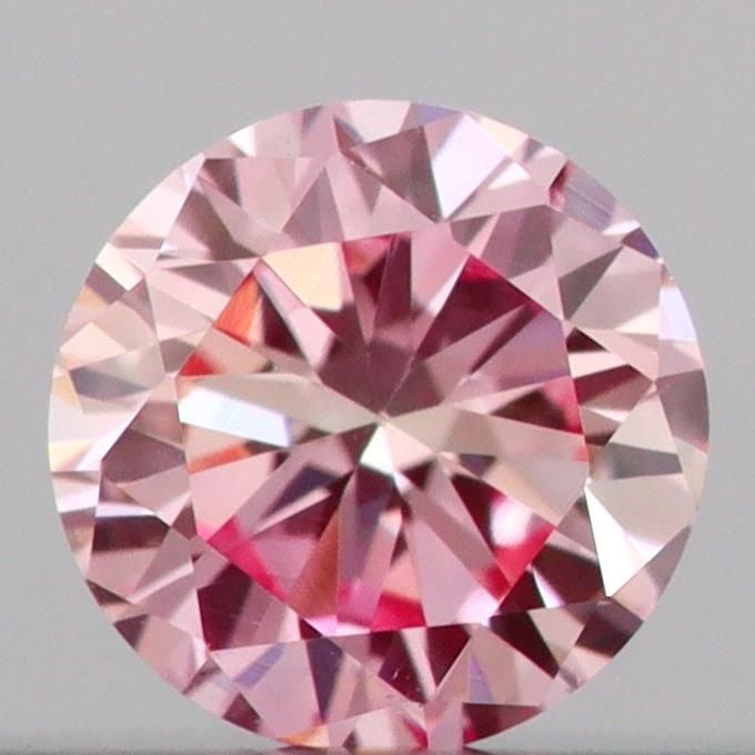 IGI Round 0.15ct Fancy Intense Pink VVS2 Loose Lab Diamond (1 of 1)