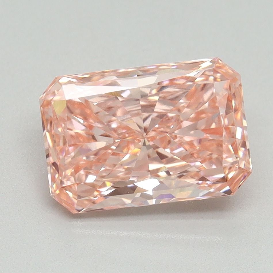 IGI Radiant 2.15ct Fancy Vivid Pink VVS2 Loose Lab Diamond (1 of 1)