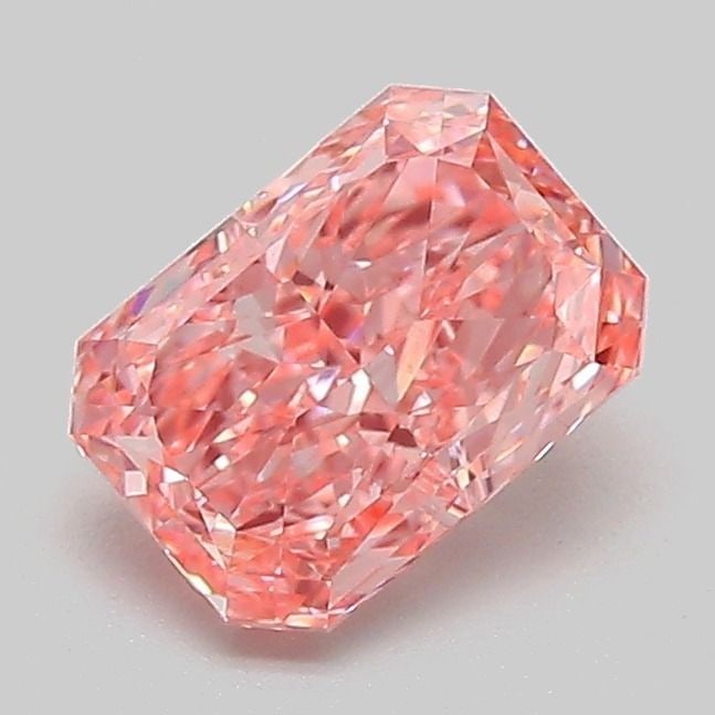 IGI Radiant 1.04ct Fancy Vivid Pink VVS2 Loose Lab Diamond: IGI Radiant 1.04ct Fancy Vivid Pink VVS2 Loose Lab Diamond Experience the beauty of a truly unique diamond with this 1.04ct Fancy Vivid Pink VVS2 Loose Lab Diamond, certified by IGI and boasting excep