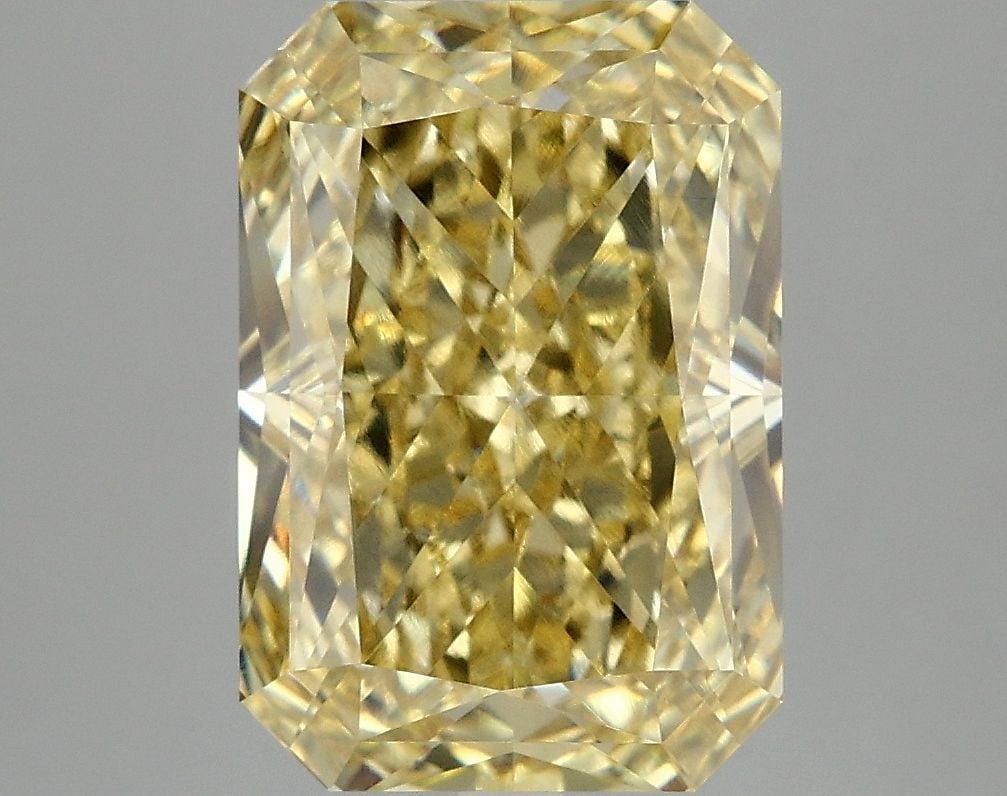 IGI Radiant 5.1ct Fancy Vivid Yellow VVS2 Loose Lab Diamond (1 of 1)