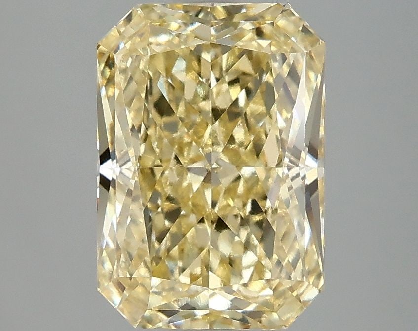 IGI Radiant 3.04ct Fancy Intense Yellow VVS2 Loose Lab Diamond: IGI Radiant 3.04ct Fancy Intense Yellow VVS2 Loose Lab Diamond Experience the vibrant warmth of a genuine lab-grown Fancy Intense Yellow diamond, boasting an impressive 3.04 carats and exceptional cla