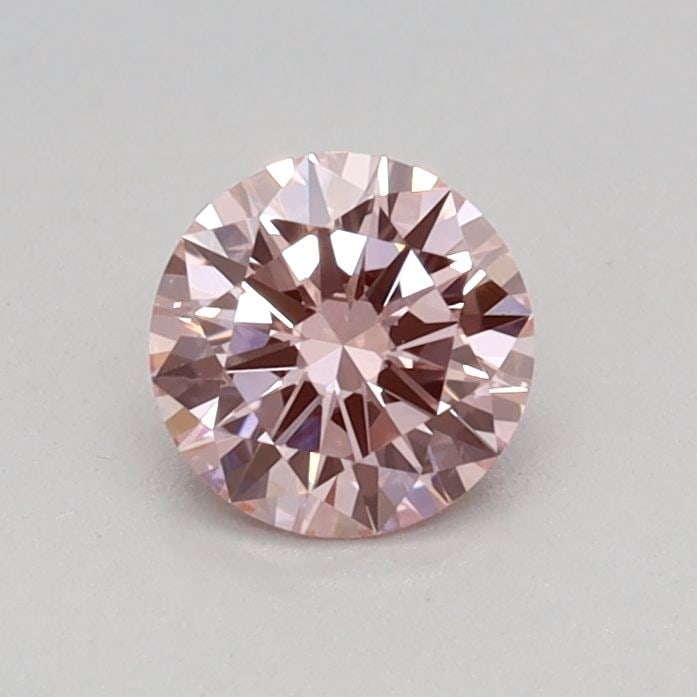 IGI Round 0.34ct Fancy Vivid Pink VVS2 Loose Lab Diamond: IGI Round 0.34ct Fancy Vivid Pink VVS2 Loose Lab Diamond Experience the beauty of a lab-grown diamond, certified by the International Gemological Institute (IGI), this 0.34ct Fancy Vivid Pink VVS2 loo