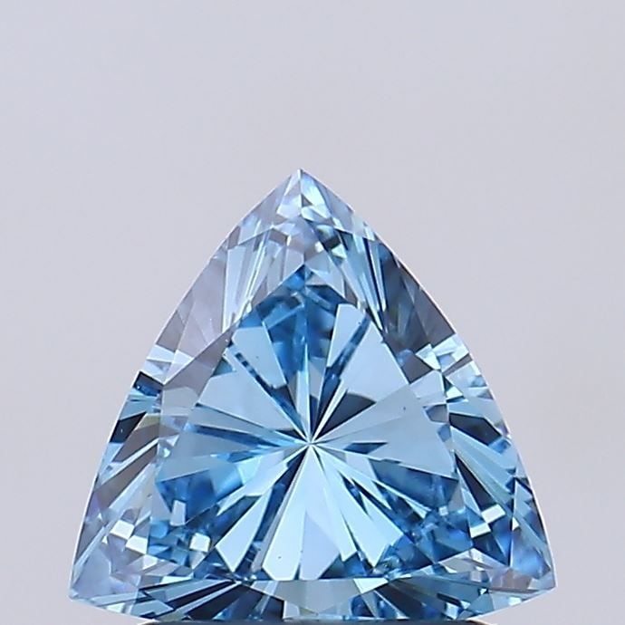Loose Lab Diamond - IGI Triangular 1.07ct Fancy Vivid Blue VVS2: Loose Lab Diamond - IGI Triangular 1.07ct Fancy Vivid Blue VVS2 Experience the rare beauty of a lab-grown diamond, certified by IGI as Fancy Vivid Blue, with exceptional clarity and cut. This stunning