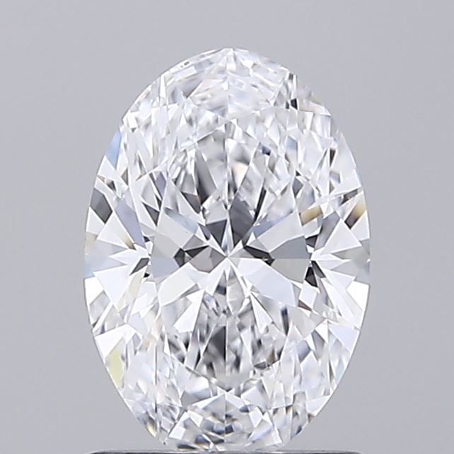 IGI Oval 0.96ct D VVS1 Loose Lab Diamond: IGI Oval 0.96ct D VVS1 Loose Lab Diamond A rare and exceptional oval-cut lab diamond, certified by the International Gemological Institute (IGI), boasts an impressive 0.96 carat weight with flawless V