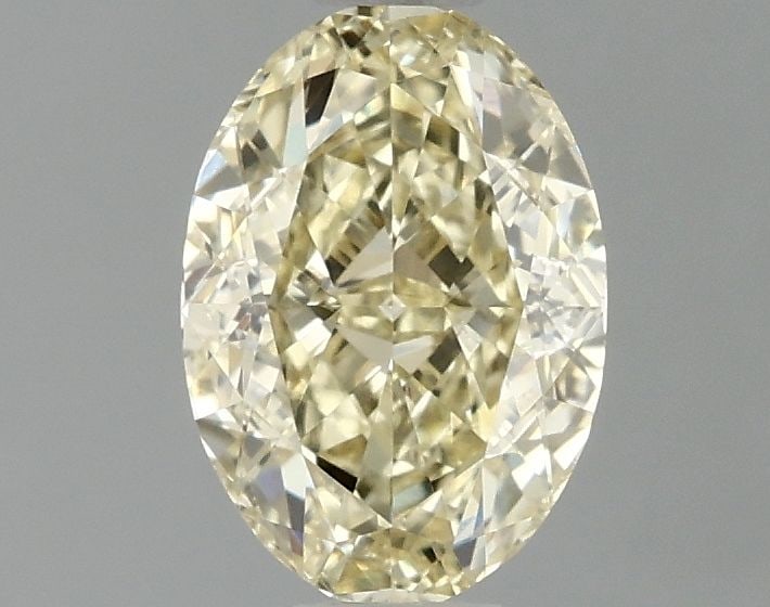 IGI Oval 1.1ct Fancy Intense Yellow VVS1 Loose Lab Diamond (1 of 1)