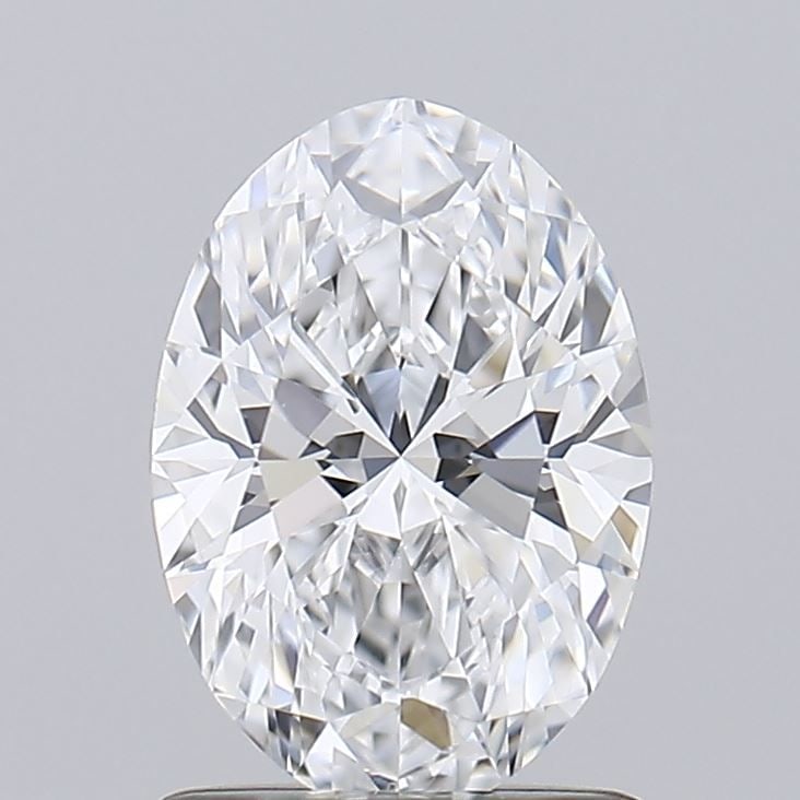 IGI Oval 1.02ct D VVS1 Loose Lab Diamond: IGI Oval 1.02ct D VVS1 Loose Lab Diamond A rare and exceptional oval-cut lab diamond, certified by the International Gemological Institute (IGI), boasts an impressive 1.02 carat weight with flawless V