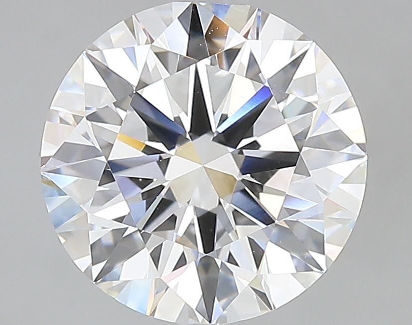 IGI Round 3.09ct E VVS2 Ideal Loose Lab Diamond: IGI Round 3.09ct E VVS2 Ideal Loose Lab Diamond A stunning IGI certified lab diamond, this 3.09ct E VVS2 Ideal loose gemstone boasts exceptional clarity and cut, with an EX polish and symmetry that sh