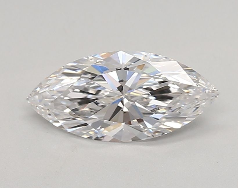 IGI Marquise 0.97ct D VVS2 Loose Lab Diamond: IGI Marquise 0.97ct D VVS2 Loose Lab Diamond A rare opportunity to own a truly unique and exceptional diamond, this 0.97ct IGI Marquise lab-grown gemstone boasts an impressive D color grade, VVS2 clar