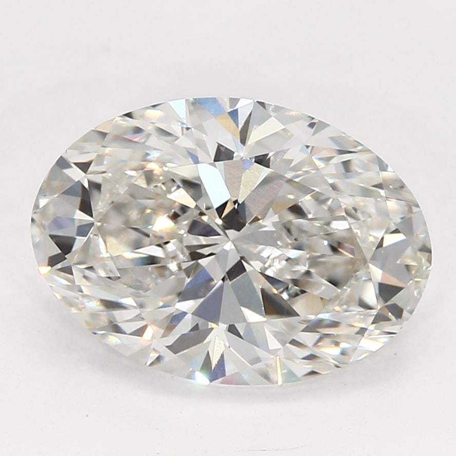 Loose Lab Diamond - GCAL Oval 3.03ct G VVS2: Loose Lab Diamond - GCAL Oval 3.03ct G VVS2 Experience the beauty of nature without the environmental impact - this stunning oval-cut lab diamond boasts exceptional clarity (VVS2) and color (G), makin