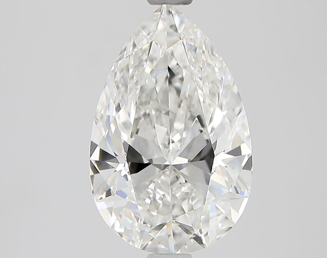 Loose Lab Diamond - IGI Pear 2.5ct H VVS2: Loose Lab Diamond - IGI Pear 2.5ct H VVS2 Experience the unparalleled brilliance of this exquisite lab-grown diamond, boasting a stunning pear shape with exceptional cut and clarity. Certified by the 