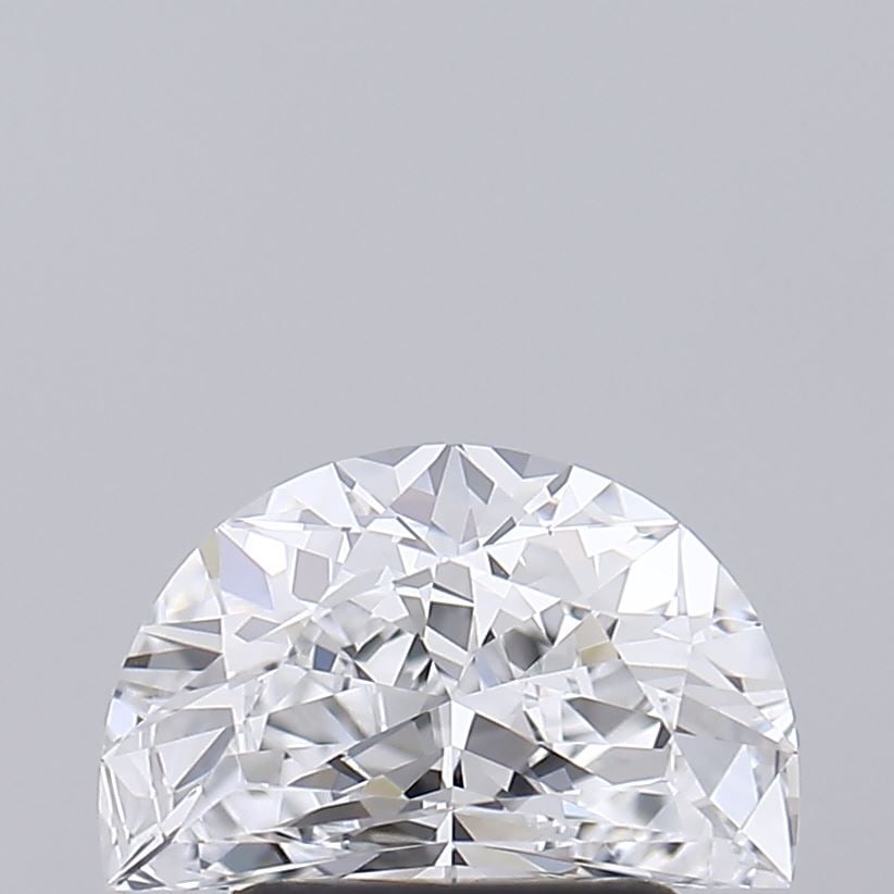 Loose Lab Diamond - IGI Half Moon 1.54ct E IF: Loose Lab Diamond - IGI Half Moon 1.54ct E IF Experience the beauty of a genuine lab-grown diamond, certified by IGI as a stunning 1.54ct Half Moon cut with exceptional clarity and color. This exquisi