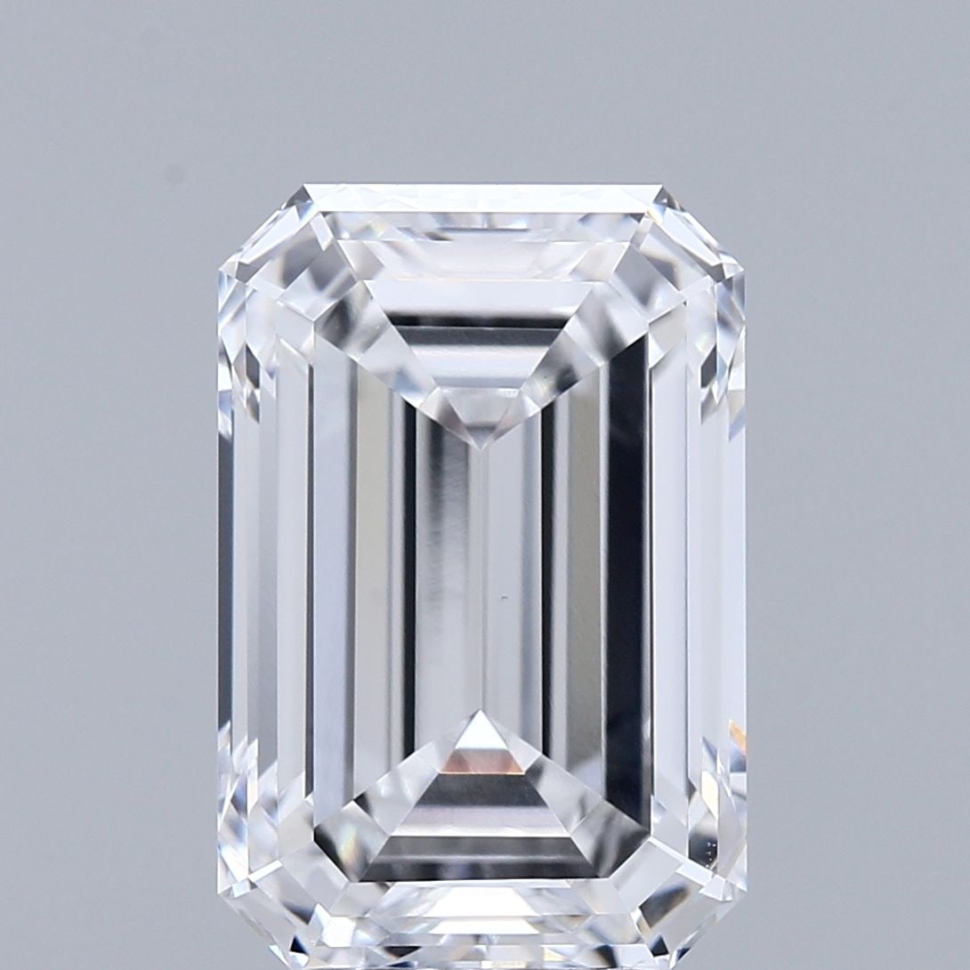 Loose Lab Diamond - IGI Emerald 4.09ct D VVS2: Loose Lab Diamond - IGI Emerald 4.09ct D VVS2 Experience the unparalleled brilliance of a lab-grown diamond, certified by IGI as a D color, VVS2 clarity, and boasting an EX polish and symmetry. This s