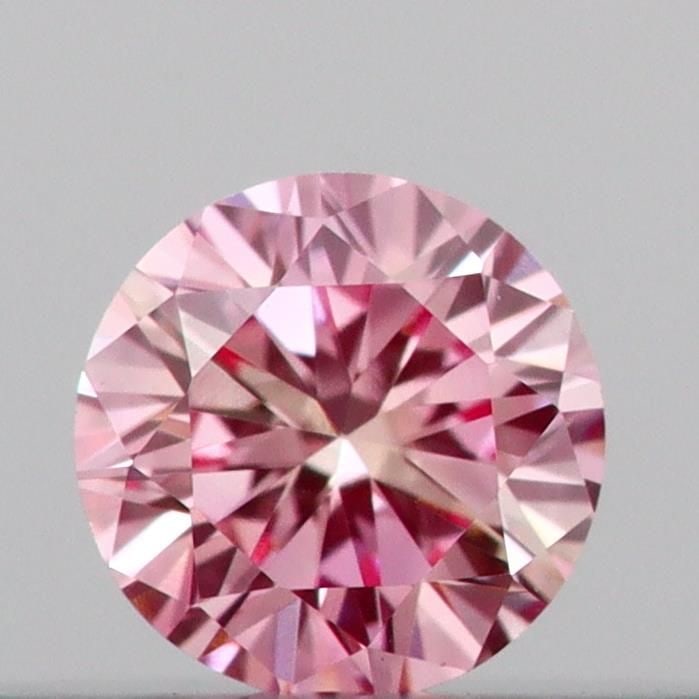 IGI Round 0.11ct Fancy Intense Pink VVS2 Loose Lab Diamond (1 of 1)