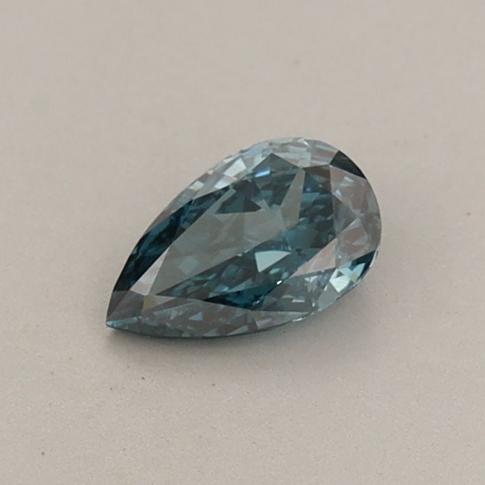 Loose Lab Diamond - IGI Pear 0.34ct Fancy Vivid Blue VVS2: Loose Lab Diamond - IGI Pear 0.34ct Fancy Vivid Blue VVS2 Experience the rare beauty of a Fancy Vivid Blue lab diamond, certified by IGI as VVS2 clarity and boasting exceptional polish and symmetry. T